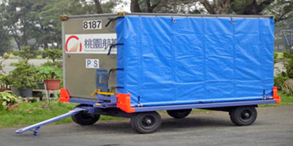 無動力鋁櫃行李拖車:NPT-005